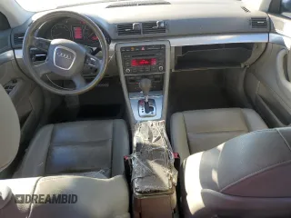 2007 Audi A4 2.0T with VIN WAUAF78EX7A038493, listed as a Copart auction lot 87763525 with 165,071 mi miles and Salvage Title. Bid and sale history available at carsss.com. Image 8.