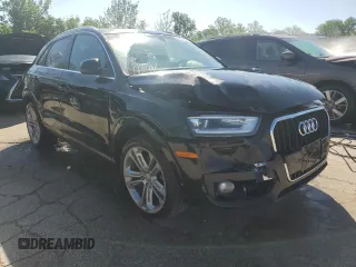 2015 Audi Q3 Prestige with VIN WA1GFCFS0FR010792, listed as a Copart auction lot 54068064 with 121,415 mi miles and Salvage title. Bid and sale history available at DreamBid. Image 4.