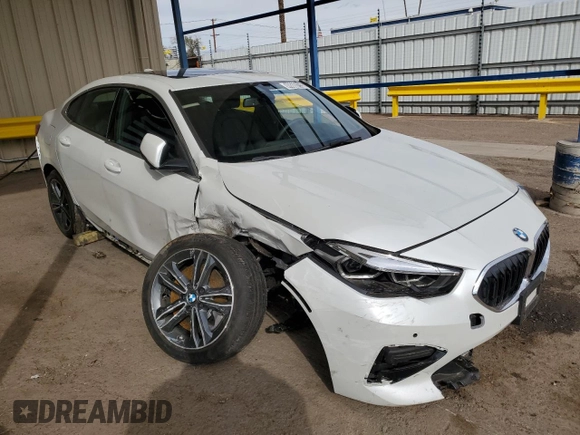 2024 BMW 2 Series 228i with VIN WBA53AK01R7R49249, listed as a Copart auction lot 48600155 with 11,263 mi miles and Salvage title. Bid and sale history available at DreamBid. Image 4.