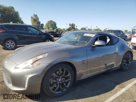 2016 Nissan 370Z with VIN JN1AZ4EH3GM933820, listed as a Copart auction lot 69776164 with 0 mi miles and Salvage Title. Bid and sale history available at carsss.com. Image 1.