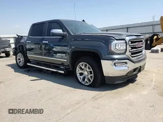 2018 GMC Sierra 1500 SLT with VIN 3GTP1NEC3JG502378, listed as a Copart auction lot 56557045 with 56,482 mi miles and Salvage title. Bid and sale history available at DreamBid. Image 13.