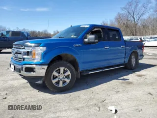 2020 Ford F-150 XL with VIN 1FTEW1E47LFA10807, listed as a Copart auction lot 50130925 with 46,909 mi miles and Salvage Title. Bid and sale history available at carsss.com. Image 1.