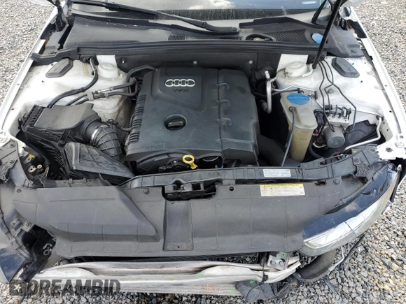 2013 Audi A4 Premium with VIN WAUAFAFL3DN025331, listed as a Copart auction lot 55122445 with 114,147 mi miles and Salvage title. Bid and sale history available at DreamBid. Image 11.