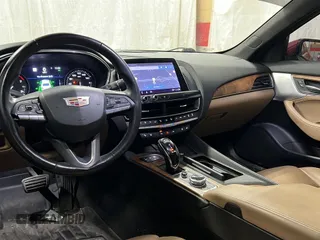 2020 Cadillac CT5 Premium Luxury with VIN 1G6DT5RK5L0124587, listed as a Copart auction lot 54260185 with 17,544 mi miles and Clean Title. Bid and sale history available at carsss.com. Image 9.