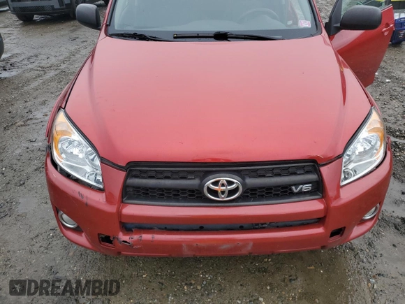 2012 Toyota RAV4 Sport with VIN 2T3WK4DV2CW017111, listed as a Copart auction lot 43661105 with 89,536 mi miles and Salvage Title. Bid and sale history available at carsss.com. Image 11.