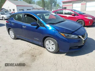 2019 Nissan LEAF SV with VIN 1N4AZ1CP9KC308428, listed as a IAAI auction lot 42365992 with 36,167 mi miles and . Bid and sale history available at DreamBid. Image 1.