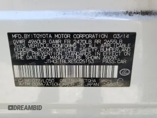 2014 Lexus GS 350 z VIN JTHCE1BLXE5025153, wystawiony jako Copart lot #80489974 z przebiegiem 124 897 mil mil oraz Szkoda całkowita • Salvage title. Historia ofert i sprzedaży dostępna na DreamBid. Obrazek 12.
