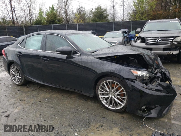 2016 Lexus IS 300/350 with VIN JTHCM1D25G5012143, listed as a Copart auction lot 51346405 with 110,106 mi miles and Salvage Title. Bid and sale history available at DreamBid. Image 4.