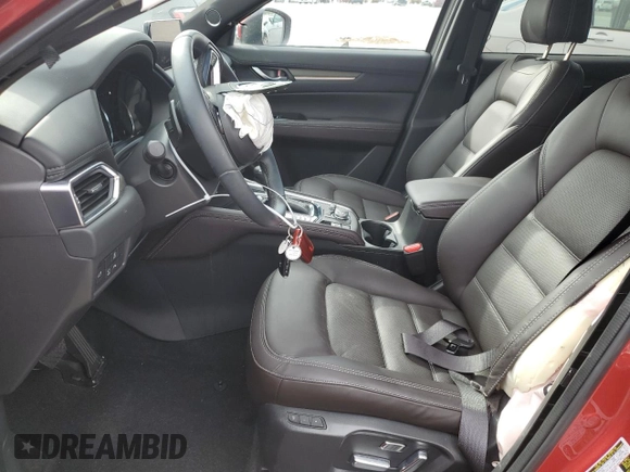 2024 Mazda CX-5 2.5 Turbo Signature with VIN JM3KFBXY6R0426374, listed as a Copart auction lot 73013294 with 12,192 mi miles and Salvage Title. Bid and sale history available at carsss.com. Image 7.