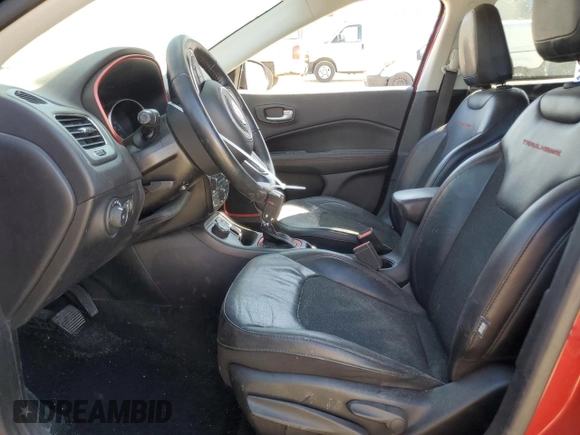 2019 Jeep Compass Trailhawk с VIN 3C4NJDDB3KT704480, выставлен на аукционе Copart как лот 48358155 с пробегом Не указан миль и Списание • Salvage title. История ставок и продаж доступна на DreamBid. Изображение 7.