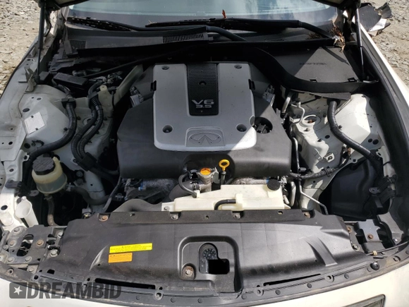 2008 Infiniti G35 with VIN JNKBV61E48M213883, listed as a Copart auction lot 66284514 with Not Provided miles and Salvage Title. Bid and sale history available at DreamBid. Image 11.