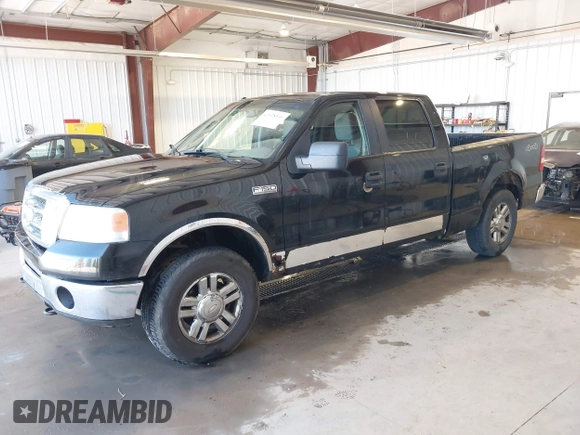 2008 Ford F-150 XL with VIN 1FTRW14W08FC34142, listed as a IAAI auction lot 42028536 with 262,346 mi miles. Bid and sale history available at carsss.com. Image 2.
