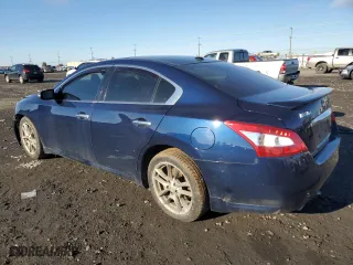 2009 Nissan Maxima 3.5 S with VIN 1N4AA51E09C859907, listed as a Copart auction lot 88718975 with 0 mi miles and Salvage Title. Bid and sale history available at carsss.com. Image 2.