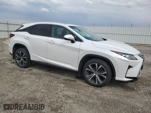 2018 Lexus RX 350 with VIN 2T2BZMCA9JC159824, listed as a Copart auction lot 57145165 with 55,753 mi miles and Salvage title. Bid and sale history available at DreamBid. Image 4.