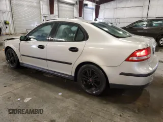 2005 Saab 9-3 Linear with VIN YS3FB45S851032498, listed as a Copart auction lot 44938905 with 204,234 mi miles and Salvage Title. Bid and sale history available at carsss.com. Image 2.