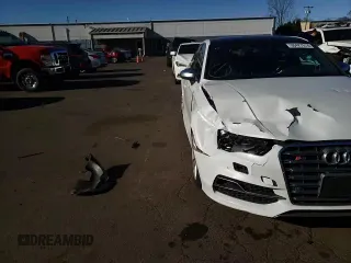 2015 Audi S3 2.0T Premium Plus with VIN WAUBFGFF8F1141281, listed as a Copart auction lot 80427574 with 108,745 mi miles and Salvage Title. Bid and sale history available at carsss.com. Image 11.