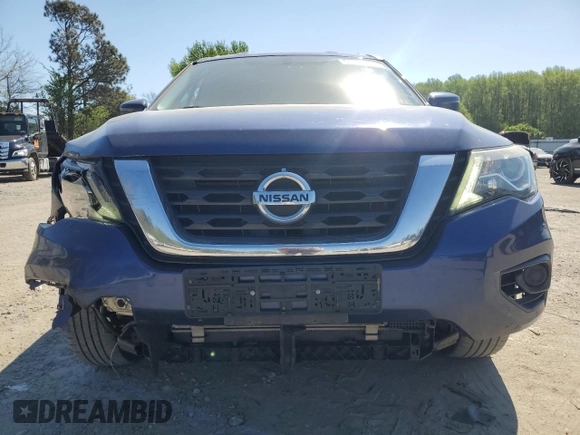 2017 Nissan Pathfinder S with VIN 5N1DR2MM3HC631167, listed as a Copart auction lot 53037815 with 163,958 mi miles and Salvage title. Bid and sale history available at DreamBid. Image 5.