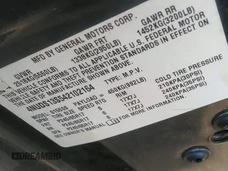 2004 Isuzu Ascender S с VIN 4NUDS13S542102164, выставлен на аукционе IAAI как лот 42295533 с пробегом 217 478 миль миль и . История ставок и продаж доступна на DreamBid. Изображение 9.