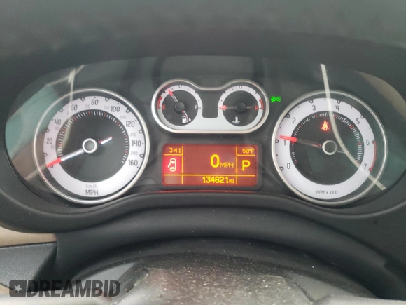 2014 FIAT 500L Lounge with VIN ZFBCFACH9EZ017436, listed as a Copart auction lot 42578185 with 134,621 mi miles and Salvage Title. Bid and sale history available at DreamBid. Image 9.