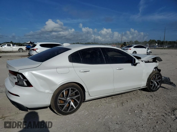 2019 Volvo S60 Momentum with VIN 7JRA22TK9KG017396, listed as a Copart auction lot 70008864 with 63,270 mi miles and Non Repairable. Bid and sale history available at carsss.com. Image 3.