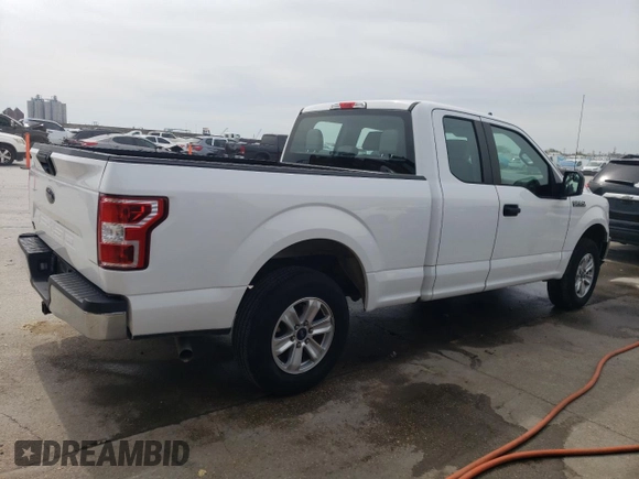 2020 Ford F-150 XL with VIN 1FTEX1CB6LKD29878, listed as a Copart auction lot 50661275 with Not Provided miles and Salvage Title. Bid and sale history available at DreamBid. Image 3.