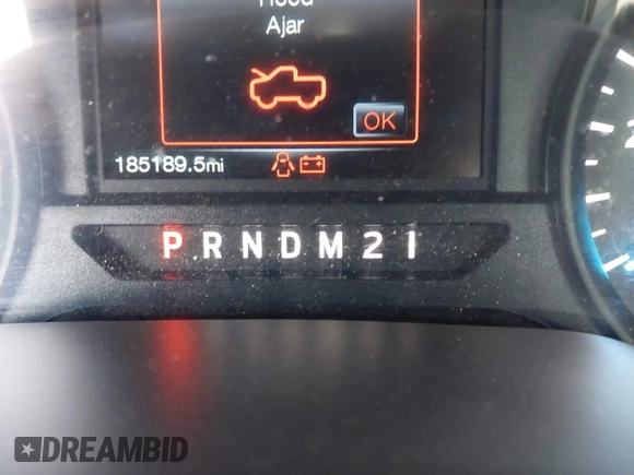 2019 Ford F-150 XL with VIN 1FTMF1EB1KKF02684, listed as a IAAI auction lot 42320140 with 185,189 mi miles and . Bid and sale history available at DreamBid. Image 15.