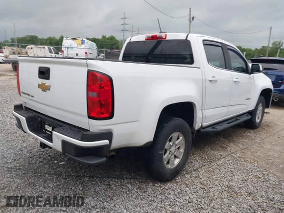 2018 Chevrolet Colorado 2WD Work Truck with VIN 1GCGSBEN3J1293736, listed as a IAAI auction lot 42187048 with 51,220 mi miles and . Bid and sale history available at DreamBid. Image 4.