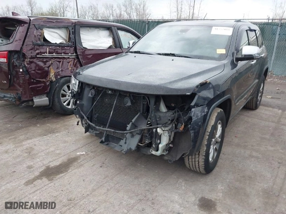 2014 Jeep Grand Cherokee Limited with VIN 1C4RJFBG0EC578851, listed as a IAAI auction lot 41752088 with 172,390 mi miles. Bid and sale history available at carsss.com. Image 6.