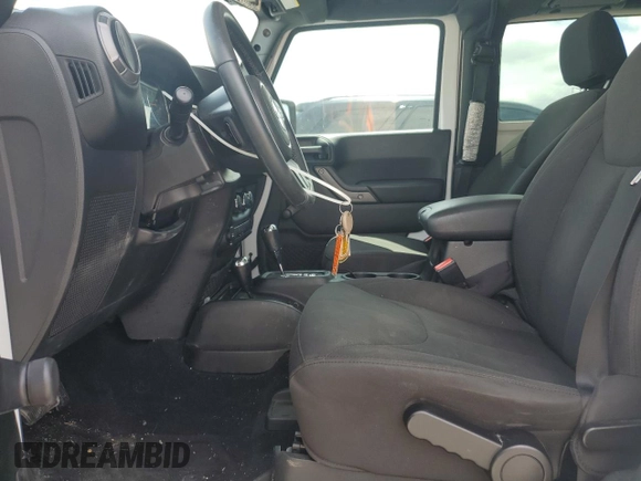 2017 Jeep Wrangler Sport z VIN 1C4AJWAG9HL695203, wystawiony jako Copart lot #56165835 z przebiegiem 106 367 mil mil oraz Szkoda całkowita • Salvage title. Historia ofert i sprzedaży dostępna na DreamBid. Obrazek 7.