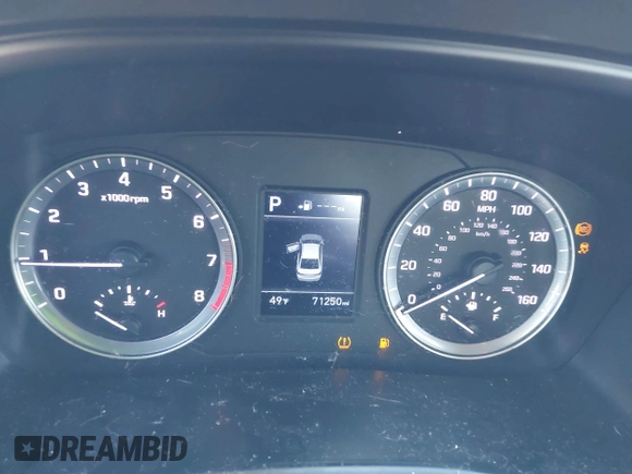 2019 Hyundai Sonata SE with VIN 5NPE24AF1KH738891, listed as a IAAI auction lot 41416528 with 71,250 mi miles and . Bid and sale history available at carsss.com. Image 7.