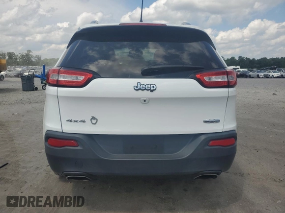 2018 Jeep Cherokee Latitude Plus с VIN 1C4PJMLX9JD597624, выставлен на аукционе Copart как лот 64314295 с пробегом 76 608 миль миль и Списание • Salvage title. История ставок и продаж доступна на DreamBid. Изображение 6.
