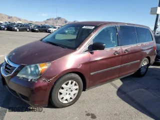 2010 Honda Odyssey LX with VIN 5FNRL3H29AB010275, listed as a Copart auction lot 75483344 with 215,902 mi miles and Clean Title. Bid and sale history available at carsss.com. Image 1.
