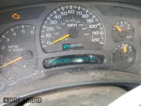 2003 Chevrolet Silverado 1500 Work Truck with VIN 1GCEK14X03Z239612, listed as a Copart auction lot 51848315 with 245,172 mi miles and Salvage Title. Bid and sale history available at DreamBid. Image 9.