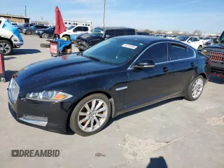 2013 Jaguar XF I4 RWD with VIN SAJWA0ESXDPU03855, listed as a Copart auction lot 45775755 with 0 mi miles and Clean Title. Bid and sale history available at carsss.com. Image 1.