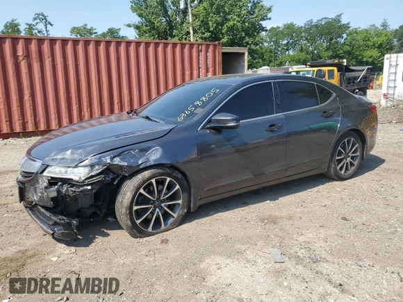 2016 Acura TLX Advance with VIN 19UUB2F76GA011361, listed as a Copart auction lot 63658805 with 174,117 mi miles and Salvage title. Bid and sale history available at DreamBid. Image 1.