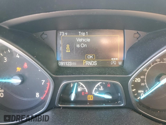 2018 Ford Escape SE z VIN 1FMCU9G96JUB49271, wystawiony jako Copart lot #50553205 z przebiegiem 91 123 mil mil oraz Szkoda całkowita • Salvage title. Historia ofert i sprzedaży dostępna na DreamBid. Obrazek 9.