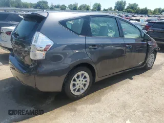 2012 Toyota Prius Two with VIN JTDZN3EU5C3137489, listed as a Copart auction lot 58708054 with 95,292 mi miles and Salvage Title. Bid and sale history available at DreamBid. Image 3.