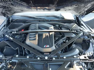 2023 BMW M4 Competition xDrive with VIN WBS43AZ04PCM47840, listed as a IAAI auction lot 41125411 with 6,268 mi miles. Bid and sale history available at carsss.com. Image 10.