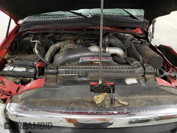 2003 Ford F-350 XL with VIN 1FTSW31P23ED11960, listed as a Copart auction lot 55795285 with 264,927 mi miles and Salvage title. Bid and sale history available at DreamBid. Image 11.