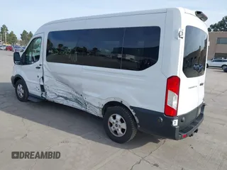 2019 Ford Transit Passenger XL with VIN 1FBAX2CM8KKA99530, listed as a IAAI auction lot 41664660 with 33,044 mi miles. Bid and sale history available at carsss.com. Image 3.