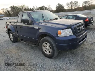 2007 Ford F-150 STX with VIN 1FTRF02267KB67255, listed as a Copart auction lot 78795584 with 166,024 mi miles and Salvage Title. Bid and sale history available at carsss.com. Image 4.