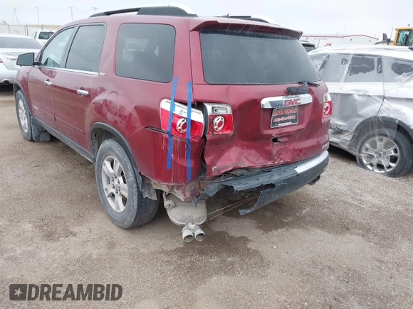 2008 GMC Acadia SLT1 with VIN 1GKEV23778J159734, listed as a IAAI auction lot 42060832 with 144,360 mi miles and . Bid and sale history available at DreamBid. Image 6.