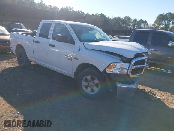 2019 Ram 1500 Classic Express with VIN 1C6RR6FTXKS584312, listed as a IAAI auction lot 41167262 with 159,460 mi miles. Bid and sale history available at carsss.com. Image 1.
