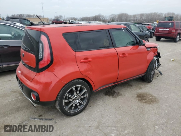 2018 Kia Soul ! with VIN KNDJX3AA2J7552004, listed as a Copart auction lot 46005634 with 105,171 mi miles and Salvage Title. Bid and sale history available at carsss.com. Image 3.