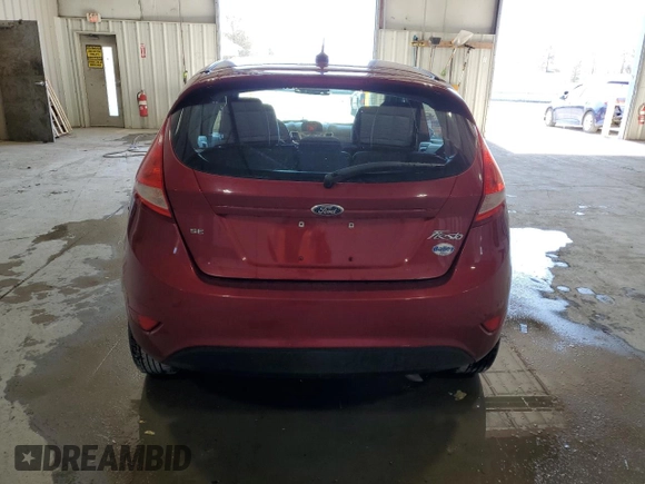 2013 Ford Fiesta SE with VIN 3FADP4EJ6DM173438, listed as a Copart auction lot 53452075 with 57,726 mi miles and Salvage Title. Bid and sale history available at DreamBid. Image 6.