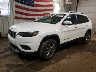 2019 Jeep Cherokee Latitude Plus with VIN 1C4PJMLB0KD400071, listed as a Copart auction lot 48293585 with 66,349 mi miles and Salvage title. Bid and sale history available at DreamBid. Image 1.