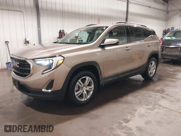 2018 GMC Terrain SLE z VIN 3GKALTEV8JL386984, wystawiony jako IAAI lot #41815320 z przebiegiem 67 230 mil mil oraz . Historia ofert i sprzedaży dostępna na DreamBid. Obrazek 2.