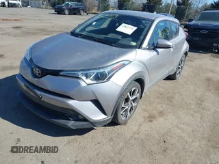 2018 Toyota C-HR XLE with VIN NMTKHMBX9JR047186, listed as a IAAI auction lot 41832739 with 78,120 mi miles. Bid and sale history available at carsss.com. Image 2.