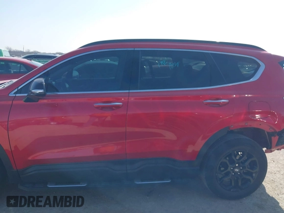 2023 Hyundai Santa Fe XRT with VIN 5NMS64AJ0PH542747, listed as a IAAI auction lot 41808095 with 24,922 mi miles. Bid and sale history available at carsss.com. Image 14.