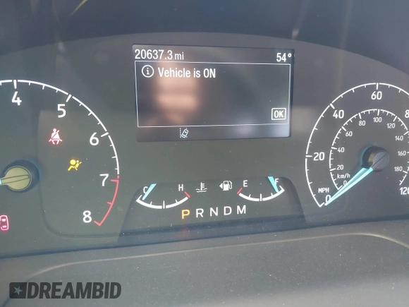2024 Ford Transit Passenger XL with VIN 1FBAX2X85RKA46890, listed as a IAAI auction lot 41648977 with 20,637 mi miles and . Bid and sale history available at DreamBid. Image 7.
